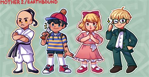 MOTHER 2 / EARTHBOUND CHARACTERS :] : r/earthbound