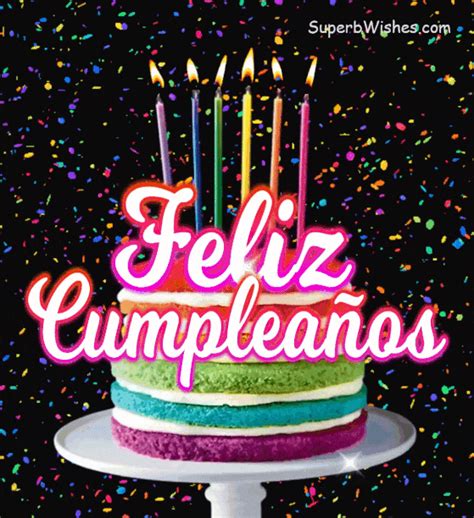 Precioso GIF de Feliz Cumpleaños Con Globos Rojos | SuperbWishes.com