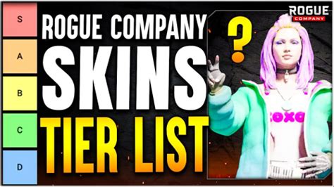 Create a Rogue Company Skins Tier List - TierMaker