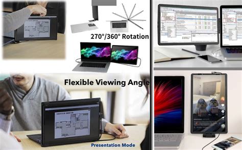 Amazon.com: 11.6inch Laptop Screen Extender - 360° Rotatable Attachable ...