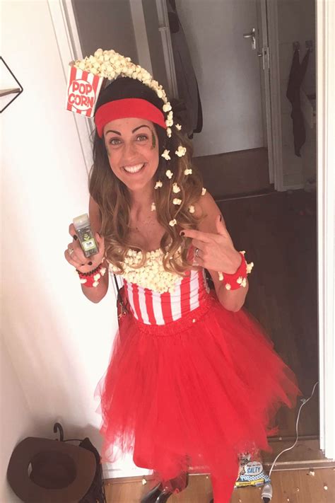 New CostFree Making popcorn costume popcorn carnival DIY Sty New CostFree Making popcorn cost ...