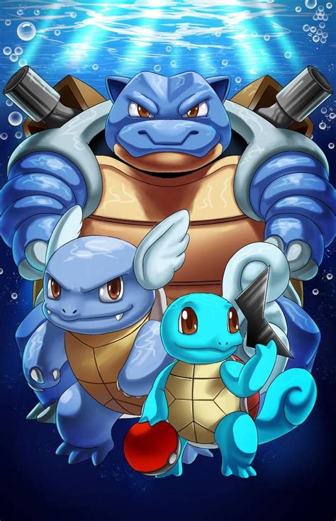 Pokemon Squirtle evolution by SemajZ on DeviantArt | Pokémon firered ...