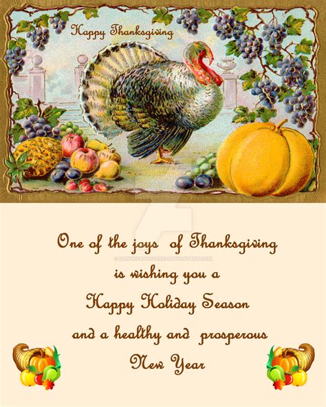 Thanksgiving Greeting Card II by ZandKfan4ever57 on DeviantArt