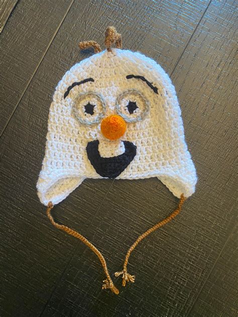 PATTERN: Crochet Olaf Hat Pattern - Etsy