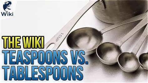 Tablespoon And Teaspoon Difference