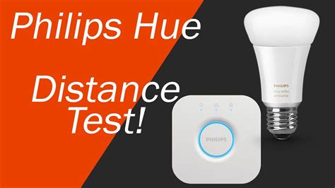 Philips Hue Maximum Distance From Bridge Test - YouTube