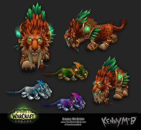 ArtStation - Legion Feral Druid Artifact