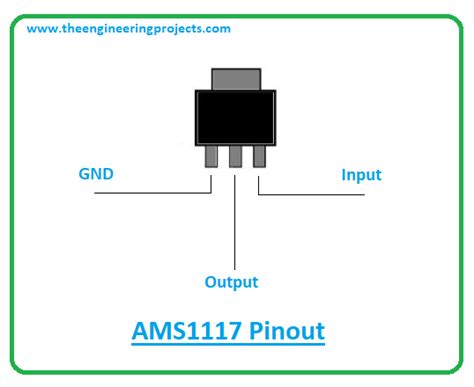 Ams1117 3.3 V Schematic