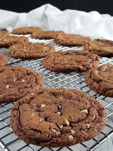 Crispy Nutella Brownie Cookies