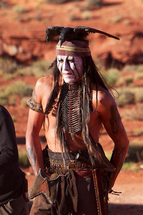 Johnny Depp as Tonto ("The Lone Ranger") - Johnny Depp Photo (34822502 ...