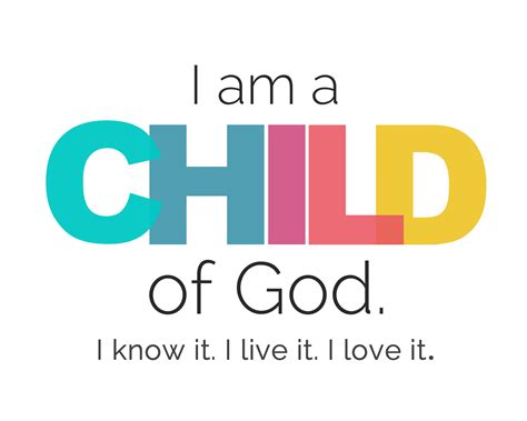 "I am a Child of God" free printable - It's Always Autumn