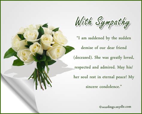 Condolence Messages – Wordings and Messages