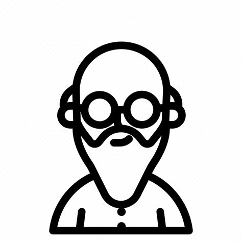 Chinese, old, man, avatar, user icon - Download on Iconfinder