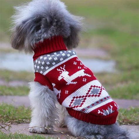 Dog Christmas Sweater -Keep Pets Warm in Autumn & Winter