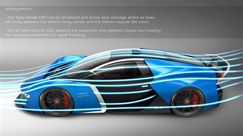 Designer's vision of an Electric Supercar the 'Tesla Model EXP' | X Auto