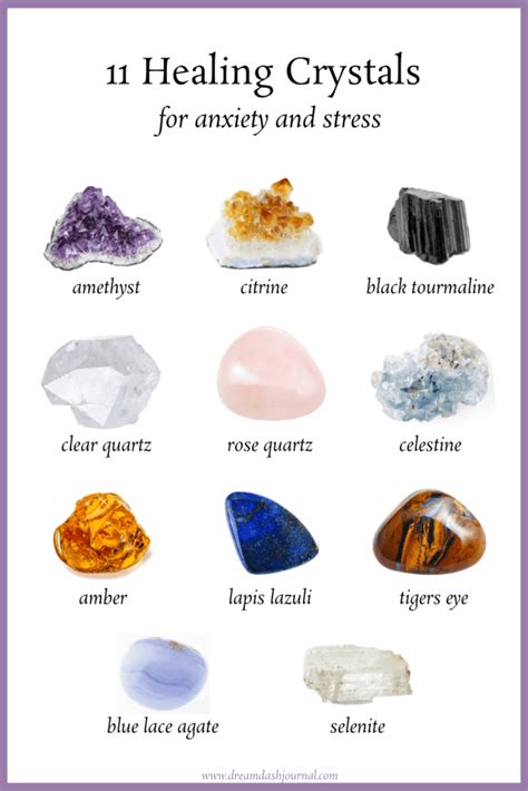 11 Best Healing Crystals to Calm Anxiety and Stress