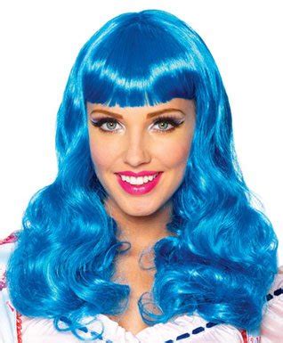 Hair Wigs: Katy Perry Blue Wig