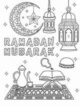 Printable Ramadan Coloring sketch template