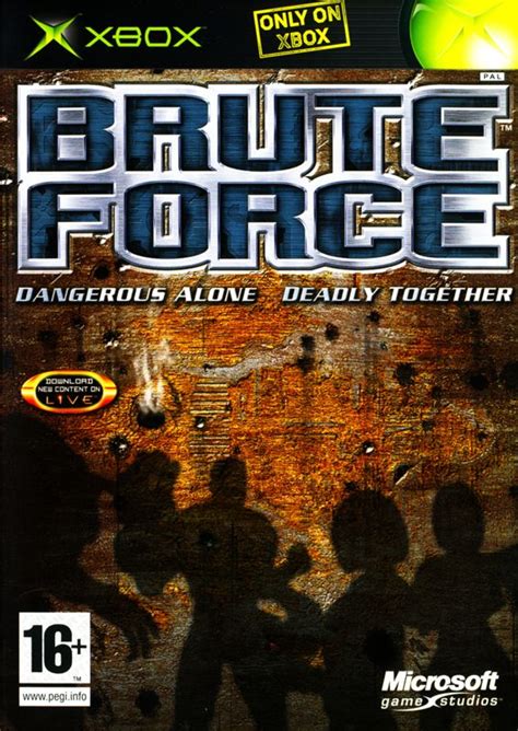 Brute Force (2003) Xbox box cover art - MobyGames