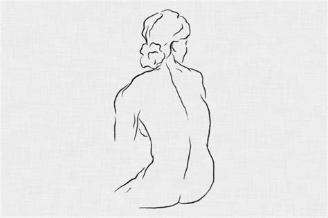 Woman Body Line Art Drawing Graphic by for.art.sakes · Creative Fabrica