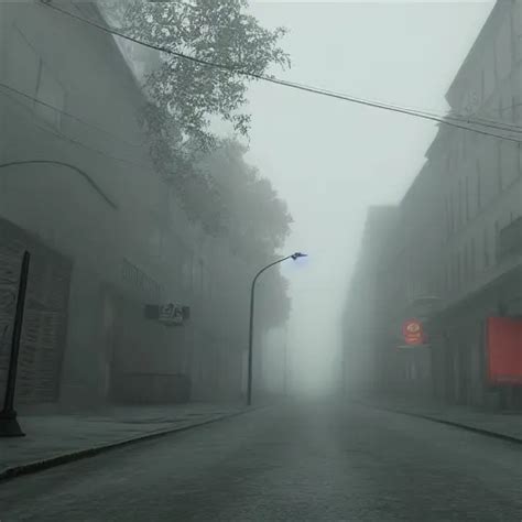 silent hill one foggy streets, realistic, 4 k | Stable Diffusion