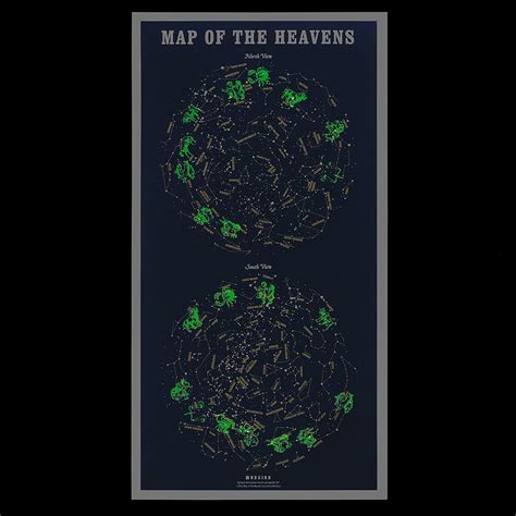 Map of the Heavens | space art, star chart | UncommonGoods