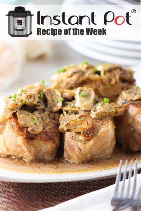 Instant Pot Smothered Pork Chops - How To Feed A Loon