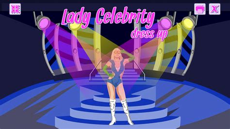 🕹️ Play Lady Celebrity Dress Up Game: Free Online Pop Star Dress Up ...