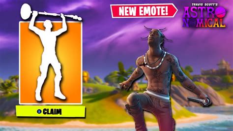 *HOW TO UNLOCK* TRAVIS SCOTT "RAGE EMOTE" | Astronomical Challenges (Fortnite Battle Royale ...