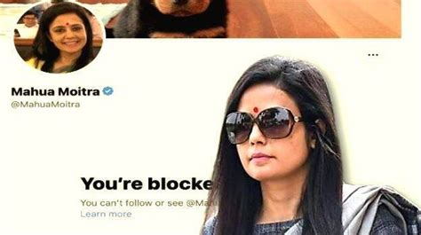 Mahua Moitra blocking Twitter users calling her 'Mahua Lars Brorson ...