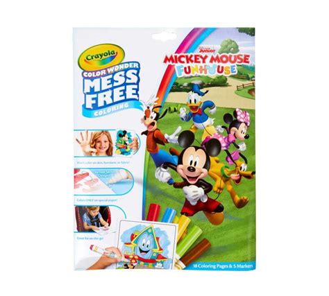 Mickey Mouse Funhouse No Mess Coloring Set | Crayola