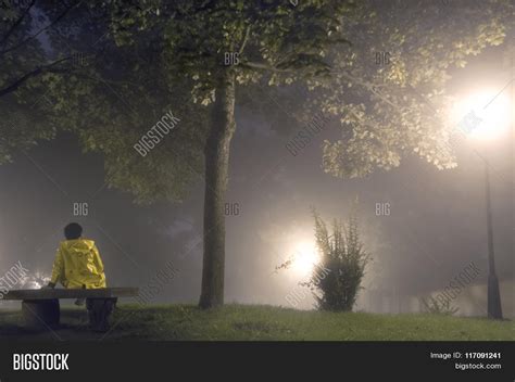 Woman Sitting On Bench Image & Photo (Free Trial) | Bigstock