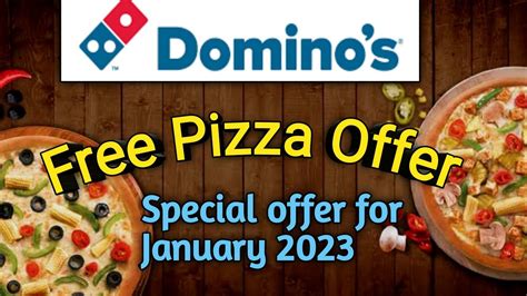 DOMINOS FREE PIZZA OFFER 2 (for 2023) ll Domino's Pizza Offer l dominos ...