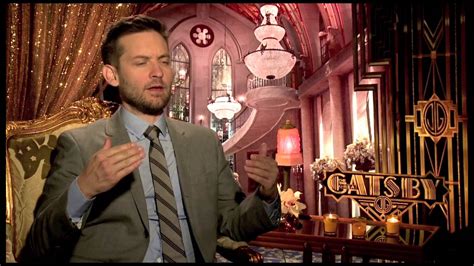 Tobey Maguire Interview - The Great Gatsby - YouTube