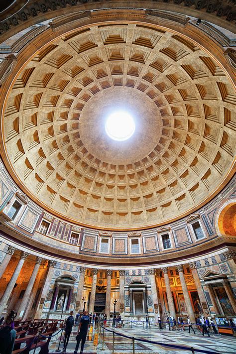 Pantheon Interior in Rome Photograph by Artur Bogacki - Pixels