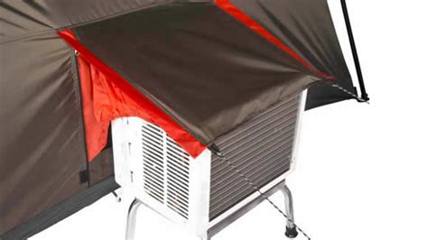 Tents with AC Ports and How to Air Condition a Tent - Outside Pulse | Tent air conditioner, Air ...