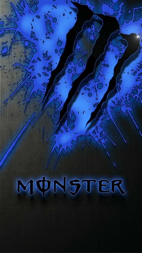 Monster Energy Blue Wallpaper in 2020 | Monster energy, Monster energy drink, Monster energy ...