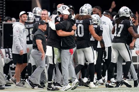 Las Vegas Raiders, Josh McDaniels savor first win vs. division rival ...