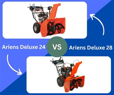 Ariens Deluxe 24 Vs Ariens Deluxe 28 - What’s the Better Snow Blower? - The Ultimate Home Living ...