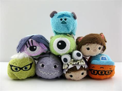 Dan the Pixar Fan: Monsters Inc: "Tsum Tsum" Mini Plush Collection