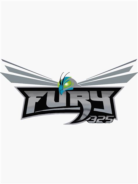 "Fury 325 logo" Sticker for Sale by stickerart27 | Redbubble