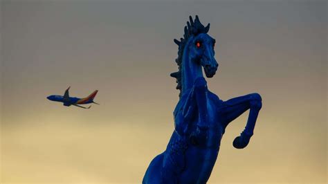 The Story Behind Blucifer at Denver International Airport | History Is ...