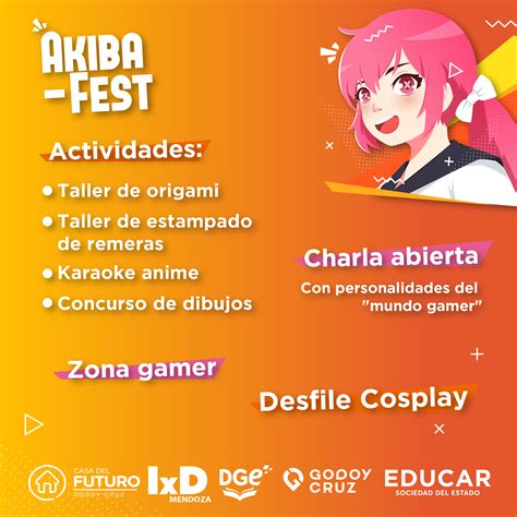 Akiba-Fest: una tarde cosplay en Infinito por Descubrir - Godoy Cruz