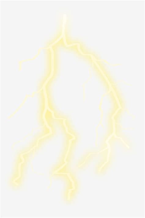 Yellow Lightning PNG and PSD | Simple background images, Clip art ...