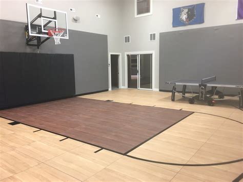 Indoor Home Gyms & Courts | Athletic Surfaces | Millz House