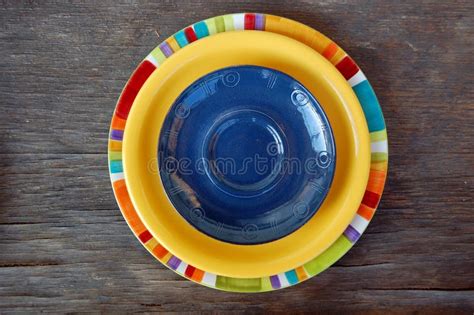 Colorful plates stock image. Image of clean, ceramic - 58939441