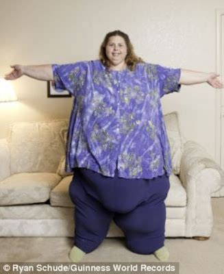 Funshack: World's heaviest women record