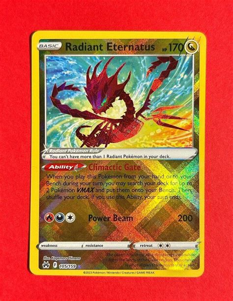 Radiant Eternatus #105 Prices | Pokemon Crown Zenith | Pokemon Cards