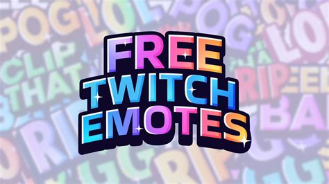 The Best Free Emotes for Twitch and Kick - Nerd or Die