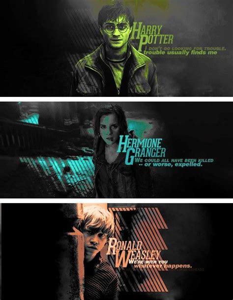 the harry potter movie poster is shown in three different colors